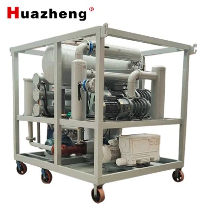 Máy lọc dầu biến áp được sử dụng chân không có thể di chuyển